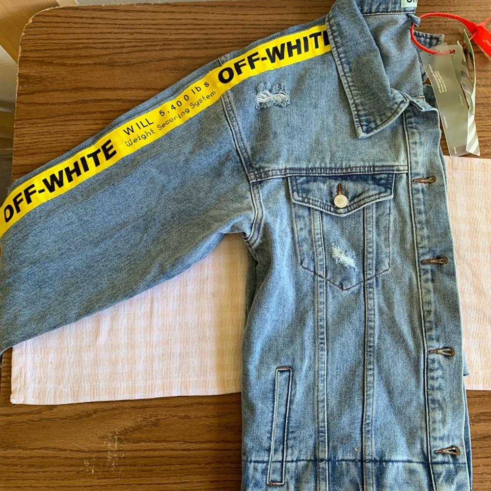 Off- White Denim Jacket - Picture 3 of 3